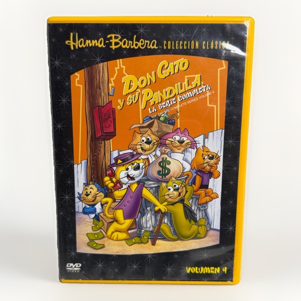 Don Gato y Su Pandilla Top Cat Español English Volume 4 DVD 6 Episodios OOP